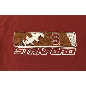 Pro Edge Stanford University Cardinal Football T-Shirt Size Youth 8/10